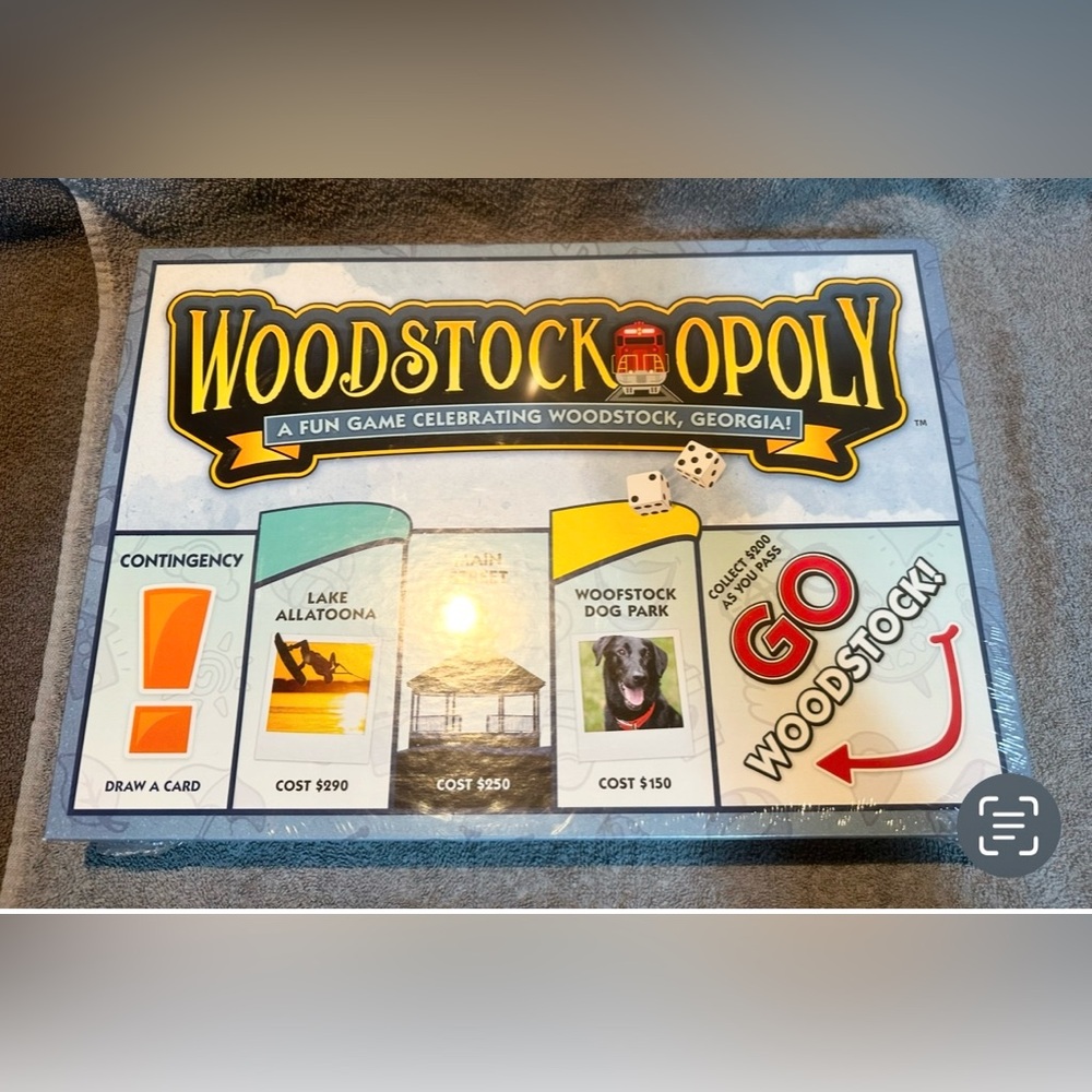 Woodstockopoly Board Game